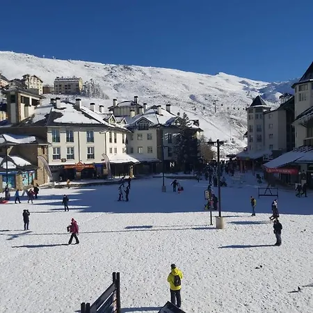 Appartement Bed And Snow Art *