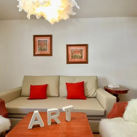 Bed And Snow Art Apartment